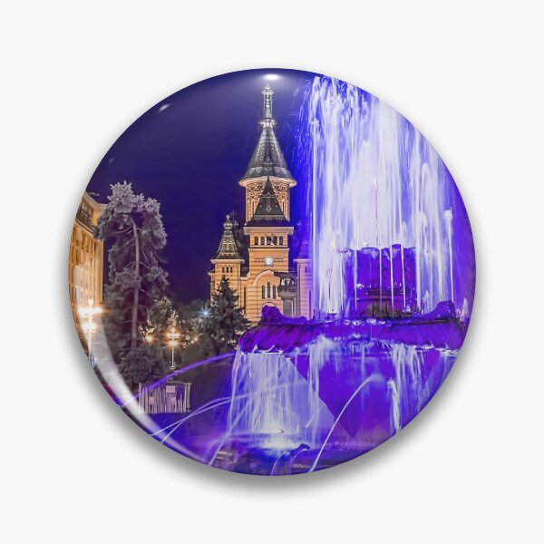 Item preview, Romania. Timișoara. Victory Square. Fountain & Cathedral. designed and sold by vadim19.