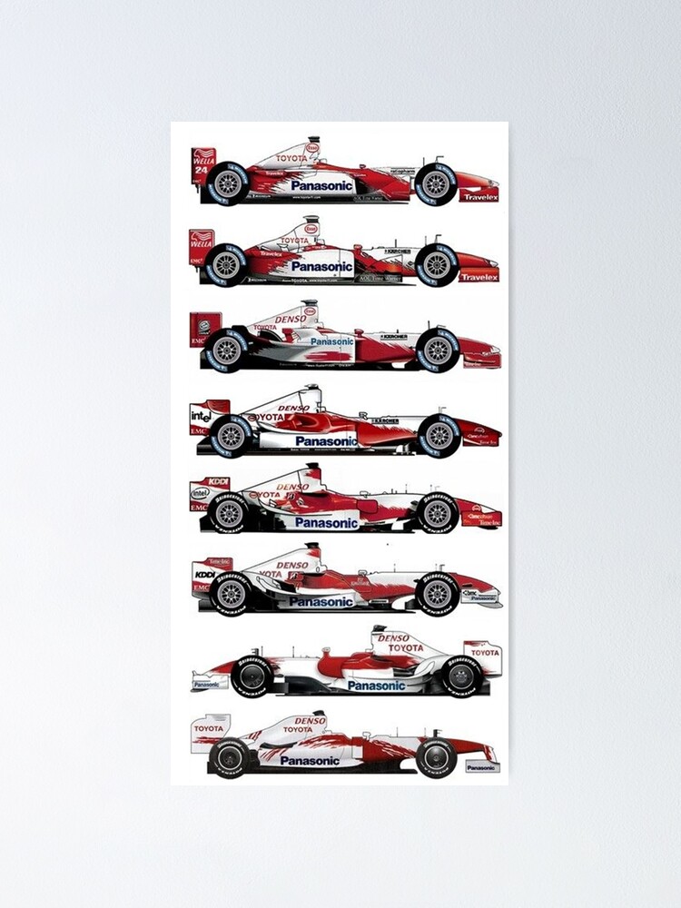 toyota f1 cars
