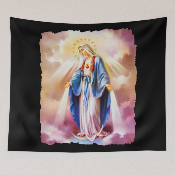 Item preview, Virgin Mary colorful Painting designed and sold by Beltschazar.