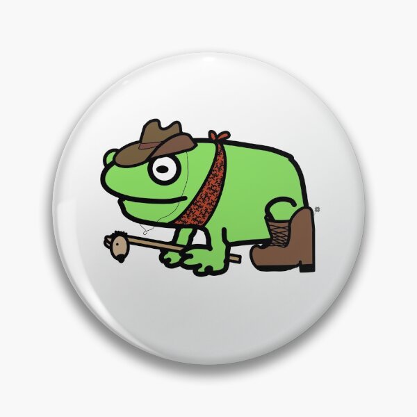 Item preview, Cowboy Frog designed and sold by firstroundpixel.