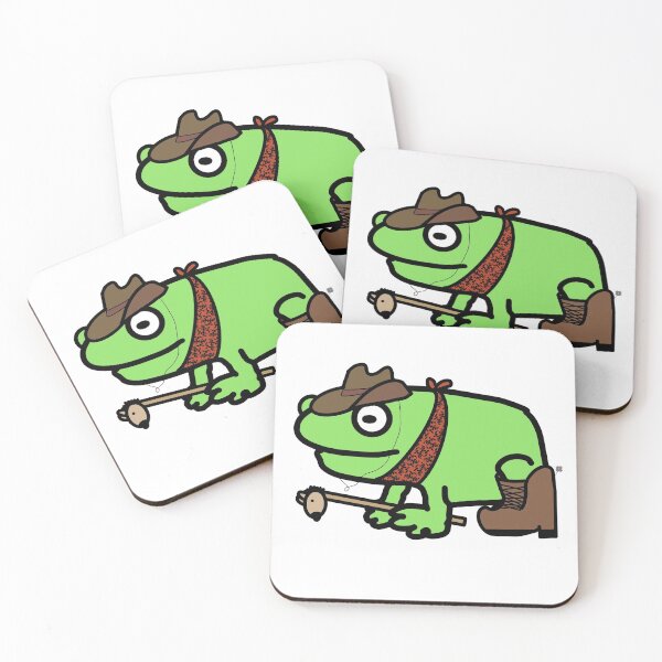 Item preview, Cowboy Frog designed and sold by firstroundpixel.