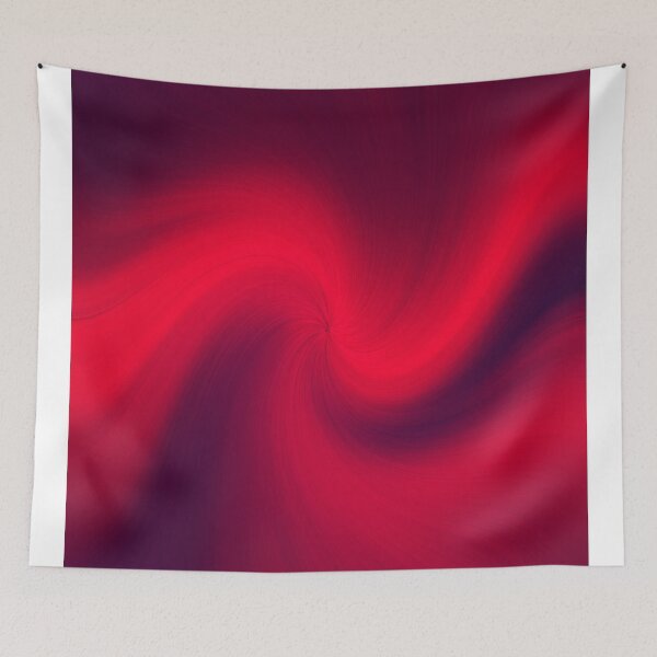 Item preview, Abstract red magenta pink lines waves art designed and sold by Butterfly-Dream.
