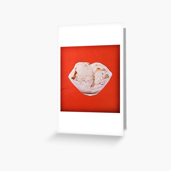 "I Love Ice Cream" Greeting Card