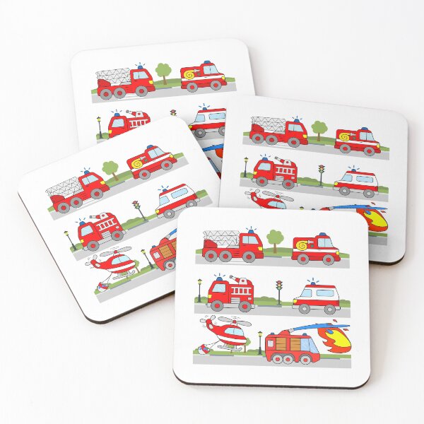 Item preview, Camiones de bomberos Niños pequeños Niños designed and sold by samshirts.