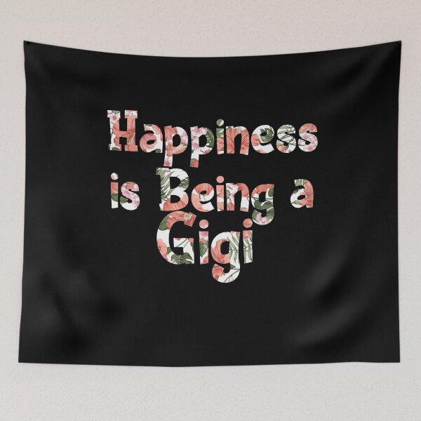 Item preview, Womens Happiness is Being A Gigi for Grandma Funny Grandmother Flower Lovers designed and sold by Akmloza.