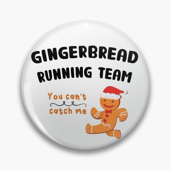 Item preview,   Gingerbread Running Team funny Gingerbread Christmas designed and sold by Stella Clue.