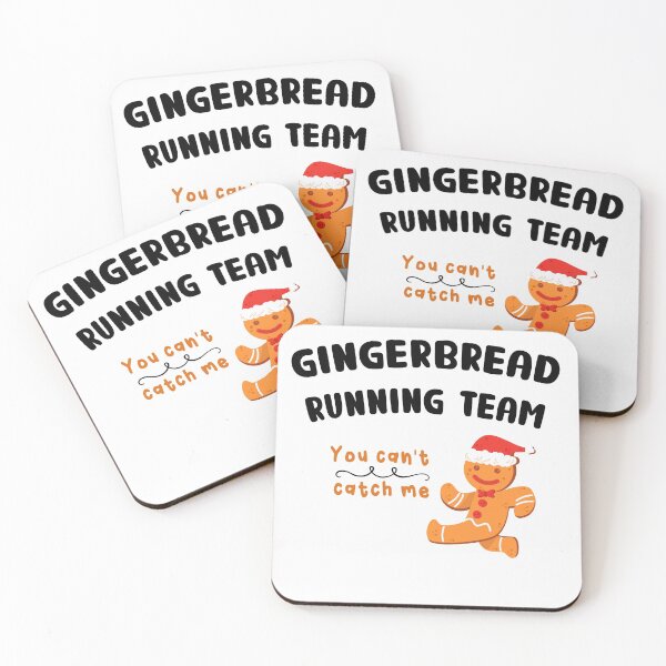 Item preview,   Gingerbread Running Team funny Gingerbread Christmas designed and sold by Stella Clue.