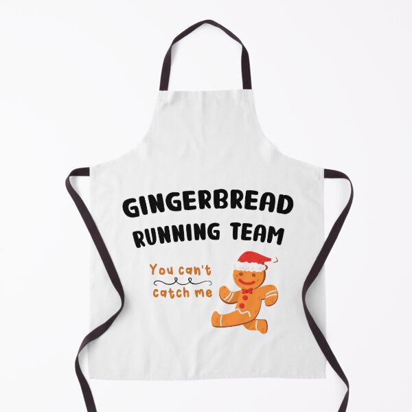 Item preview, Gingerbread Running Team funny Gingerbread Christmas designed and sold by Stella Clue.