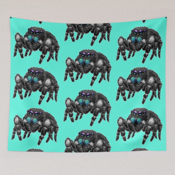 Item preview, Daring Jumping Spider Phidippus Audax designed and sold by RJKpoyp.