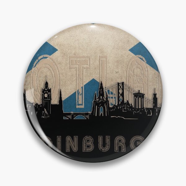 Item preview, edinburgh skyline flag designed and sold by BekimART2.