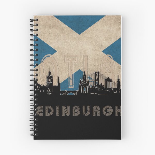 Item preview, edinburgh skyline flag designed and sold by BekimART2.
