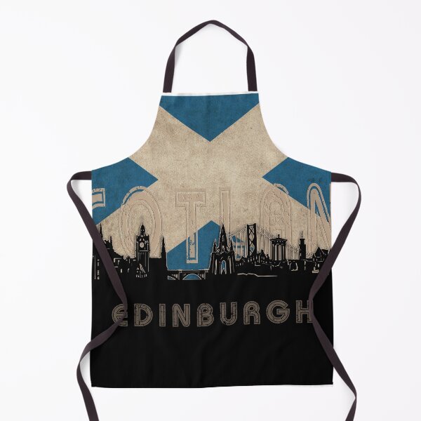 Item preview, edinburgh skyline flag designed and sold by BekimART2.