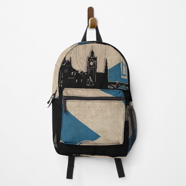 Item preview, edinburgh skyline flag designed and sold by BekimART2.