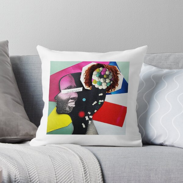 "On Identity" Throw Pillow