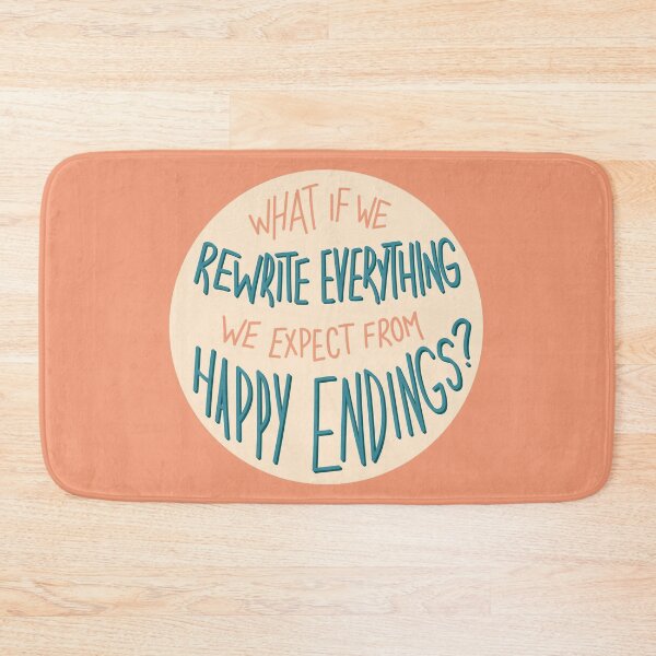 Item preview, What if we rewrite everything we expect from happy endings? designed and sold by itsseameh.