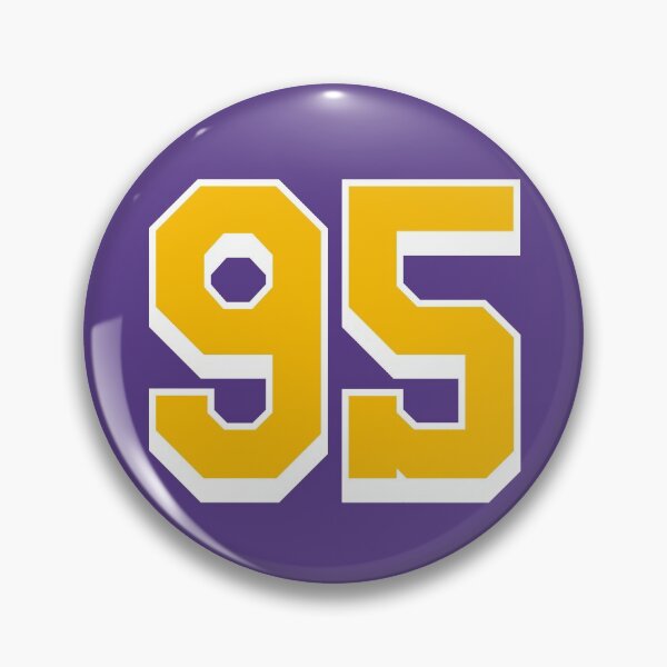 Item preview, 95 Yellow Number ninety-five Purple Basketball Jersey designed and sold by elhefe.