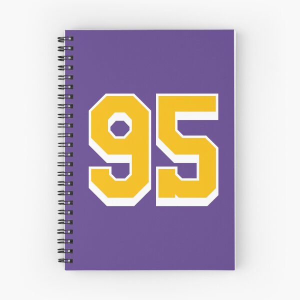 Item preview, 95 Yellow Number ninety-five Purple Basketball Jersey designed and sold by elhefe.