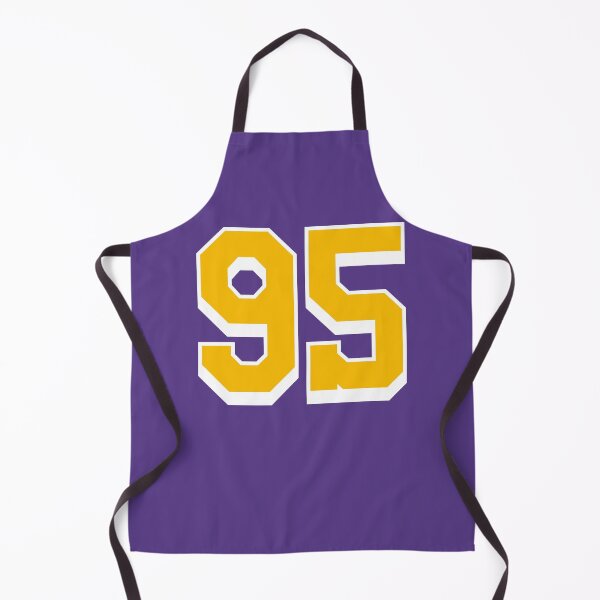 Item preview, 95 Yellow Number ninety-five Purple Basketball Jersey designed and sold by elhefe.