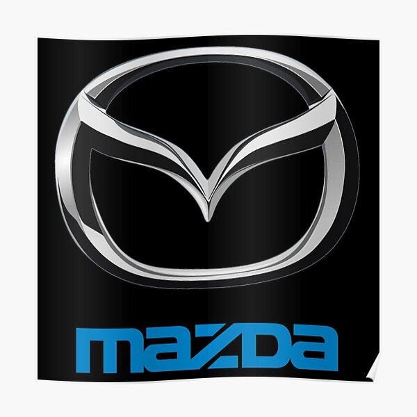 Mazda Logo Posters Redbubble