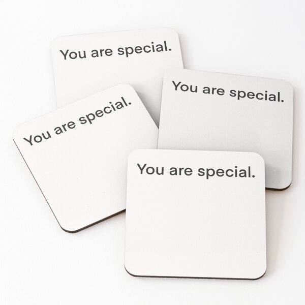Item preview, You Are Special - black on white designed and sold by artbysarahallen.