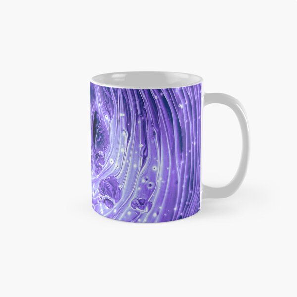 Item preview, Violet blue waves impulse abstract art  designed and sold by Butterfly-Dream.