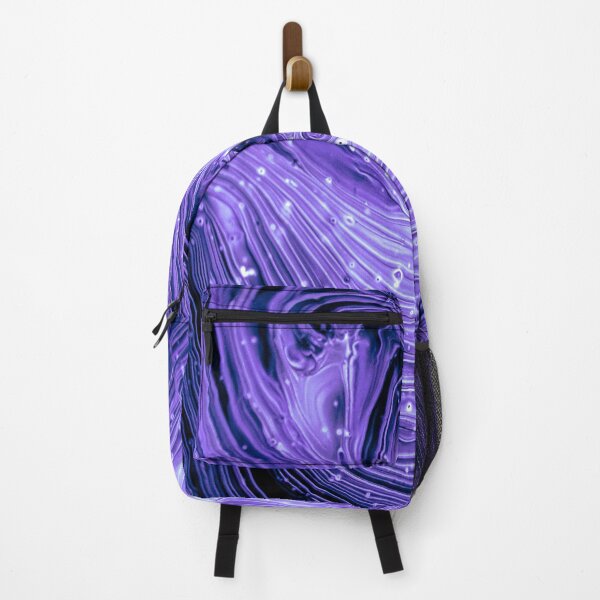 Item preview, Violet blue waves impulse abstract art designed and sold by Butterfly-Dream.