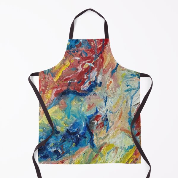 Item preview, Colorful Abstract Oil Painting designed and sold by beccainskeep.