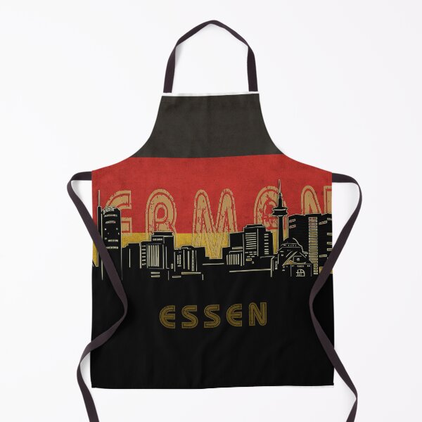 Item preview, essen skyline flag designed and sold by BekimART2.