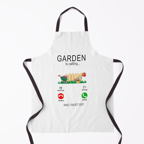 Item preview, Copy of Garden is calling Gärtner und Garten - black designed and sold by dJ-Design.