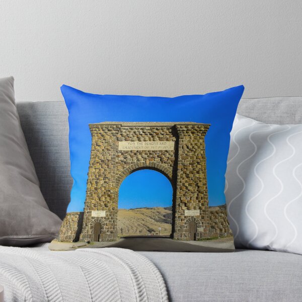 Item preview, The Roosevelt Arch, Yellow Stone National Park designed and sold by rabbitholephoto.