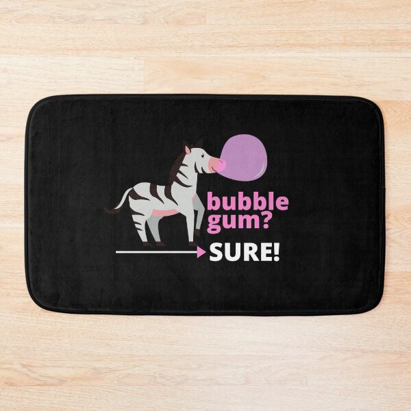Item preview, Zebra Bubble Gum designed and sold by MyTrendStore.