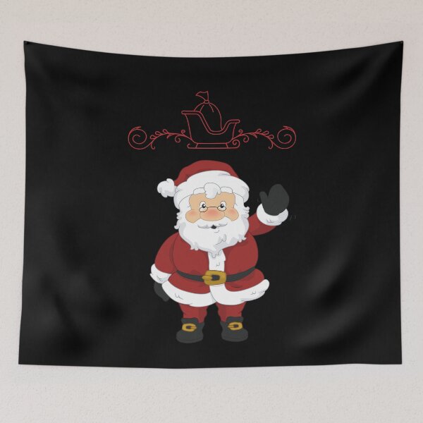Item preview, Sledge Hello Santa Claus Naughty Christmas Gift designed and sold by RGVDesigns.