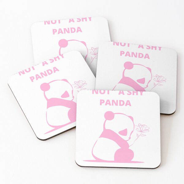 Item preview, shy cute panda designed and sold by Wyom Gupta.