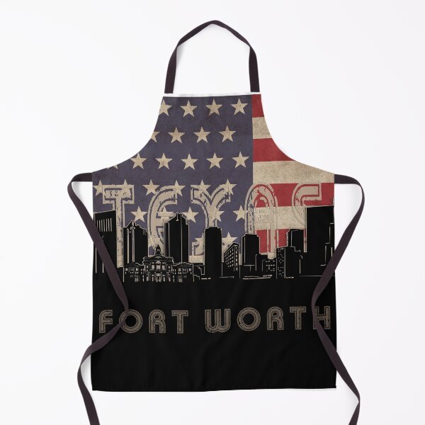 Item preview, fort worth skyline flag designed and sold by BekimART2.