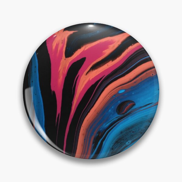 Item preview, Abstarct marbling red and blue art design designed and sold by Butterfly-Dream.
