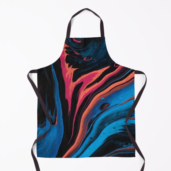 Item preview, Abstarct marbling red and blue art design designed and sold by Butterfly-Dream.