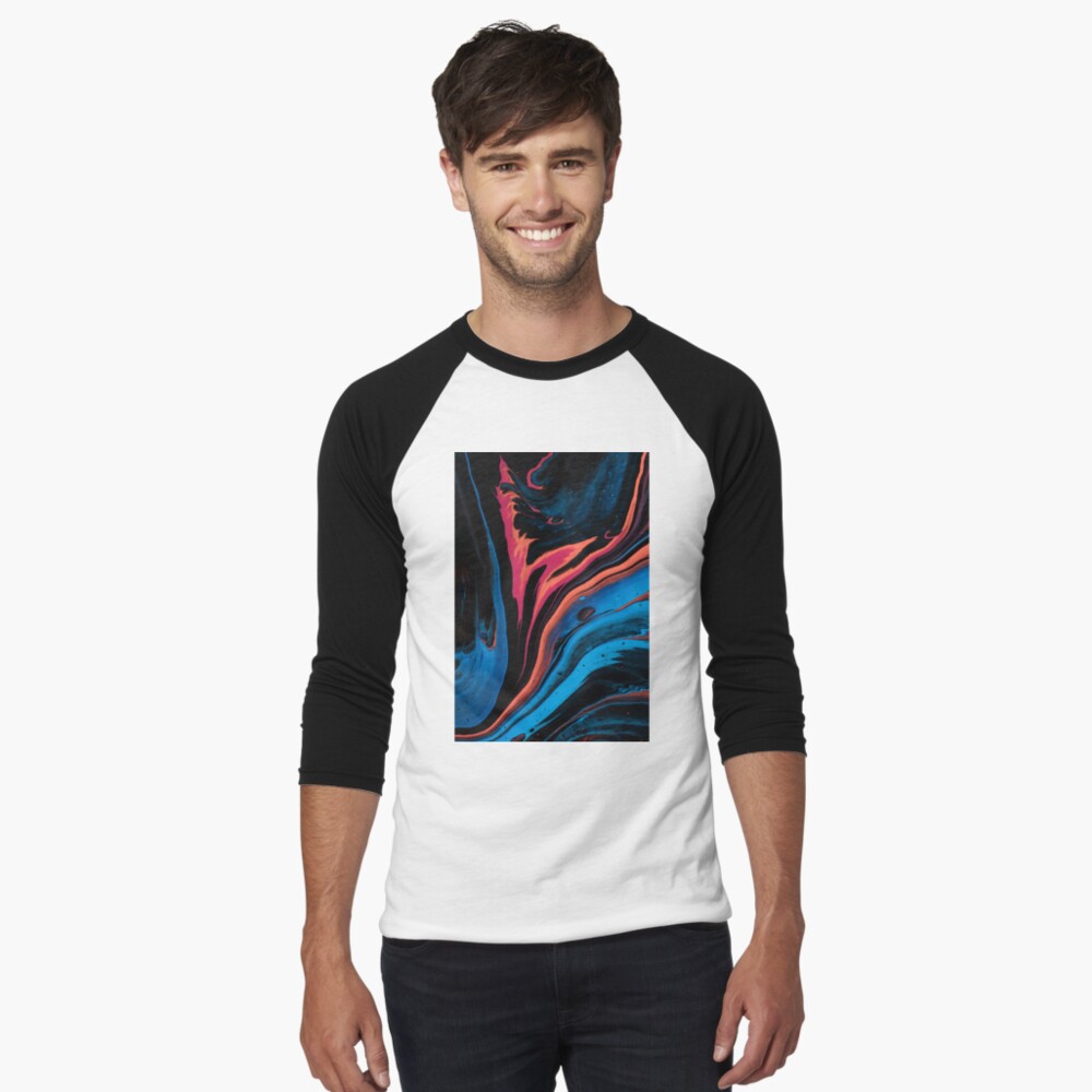 Item preview, Baseball ¾ Sleeve T-Shirt designed and sold by Butterfly-Dream.