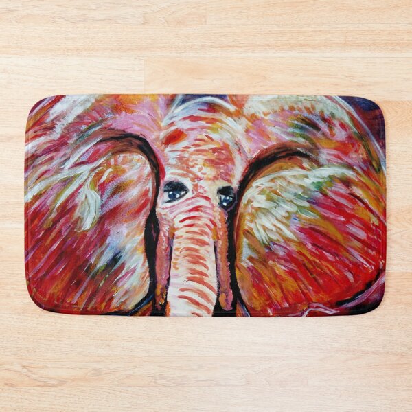 Item preview, pink elephant designed and sold by ThereseLyssia.