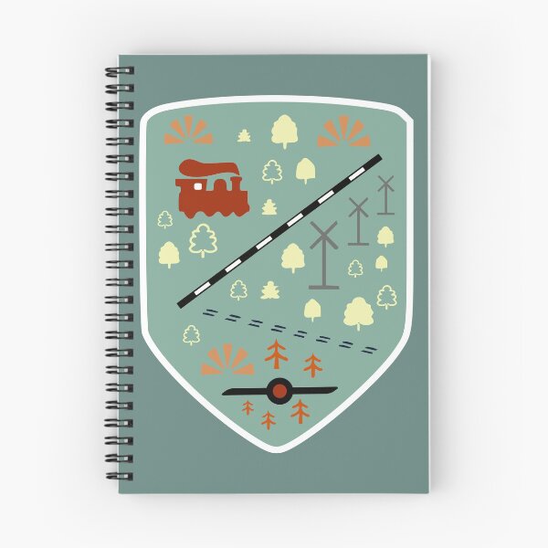 Item preview, Railway Rambling Shield designed and sold by TreacleMustard.