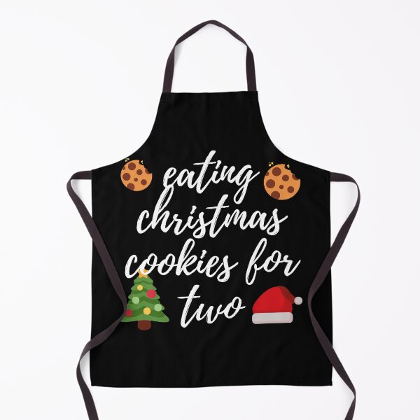 Item preview, eating christmas cookies for two designed and sold by MoreArt15.