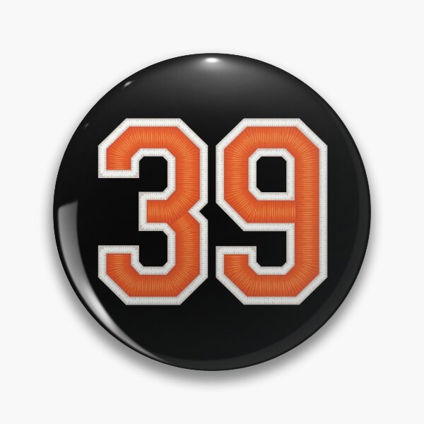 Item preview, Sports Number 39 Jersey thirty-nine Orange designed and sold by elhefe.