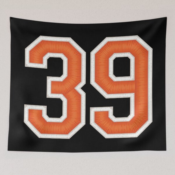 Item preview, Sports Number 39 Jersey thirty-nine Orange designed and sold by elhefe.