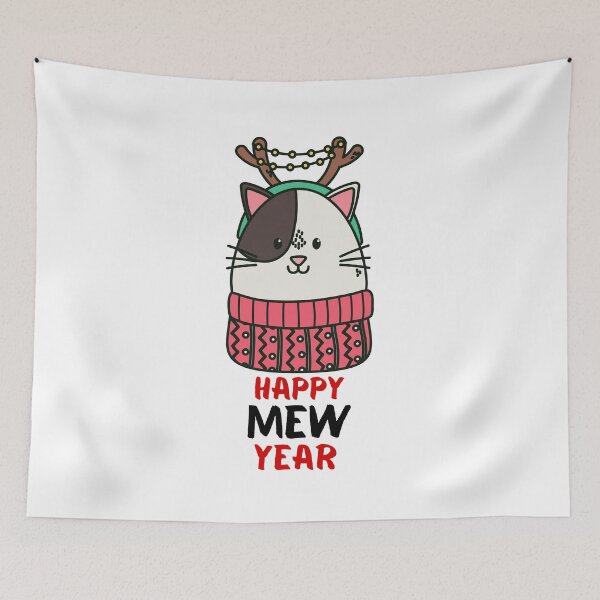Item preview, Happy Mew Year designed and sold by Den Alman.