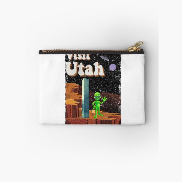 Item preview, Visit Utah Funny Monolith Mystery Alien Vintage  designed and sold by Sutra-Lotus-Co.