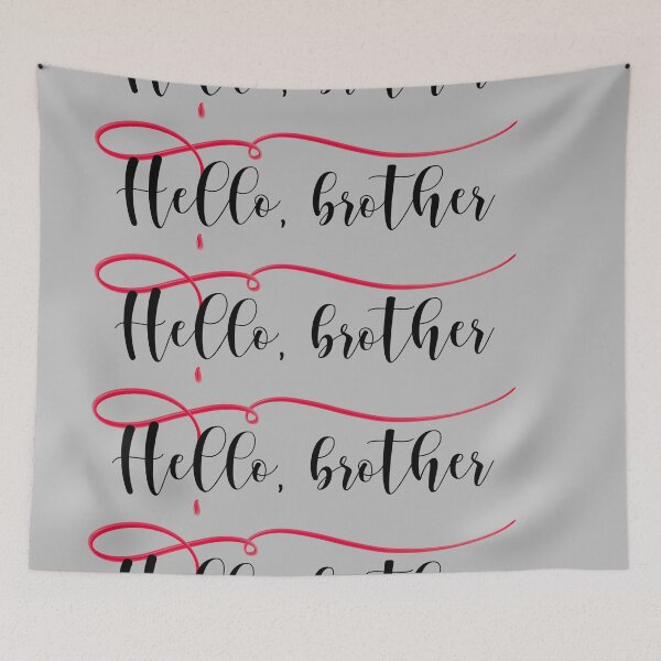 Item preview, Hello Brother Bumper Sticker designed and sold by katiemarie2013.