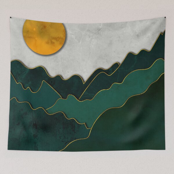 Item preview, Emerald Mountains Papercut designed and sold by SphereZones.