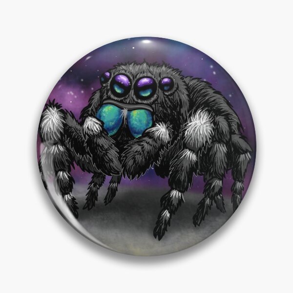 Item preview, Bold Jumping Spider in Space designed and sold by RJKpoyp.