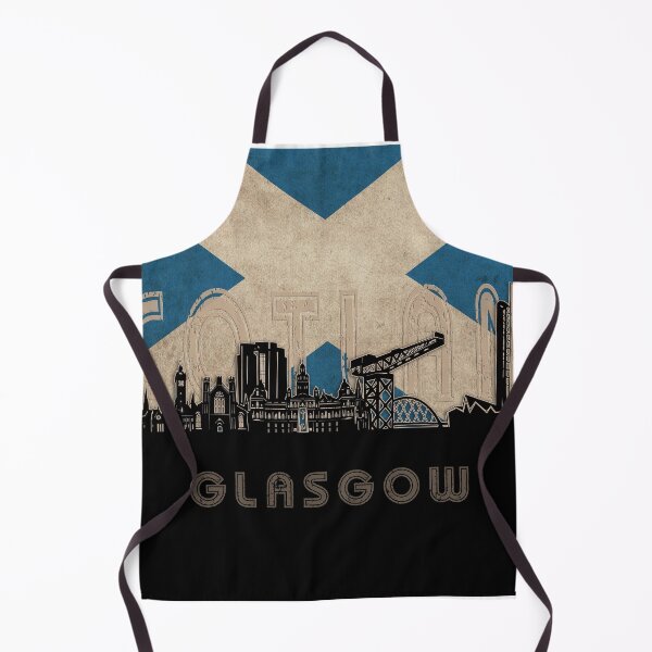 Item preview, glasgow skyline flag designed and sold by BekimART2.