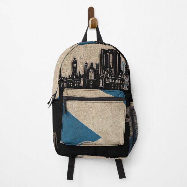 Item preview, glasgow skyline flag designed and sold by BekimART2.