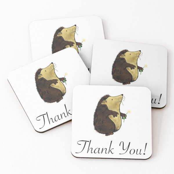 Item preview, Thank you! From Henry the Hedgehog designed and sold by artbysarahallen.